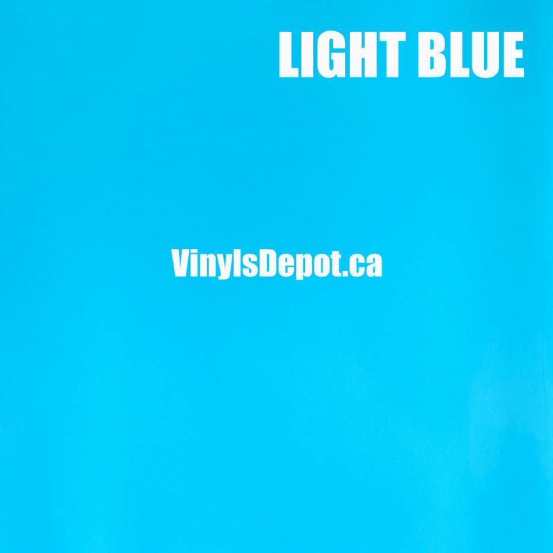 Light Blue Adhesive Vinyl sheet 12" X 12"